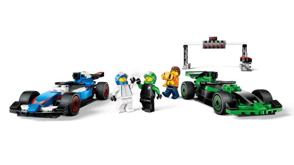 F1 Grid with VCARB & Sauber Race Cars — 3