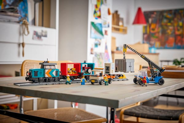 Harbor Freight Train with Crane & Truck — 11