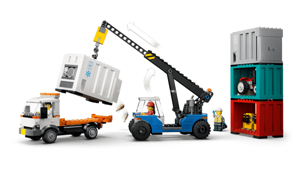 Harbor Freight Train with Crane & Truck — 7