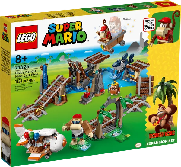 Diddy Kong's Mine Cart Ride Expansion Set — 1