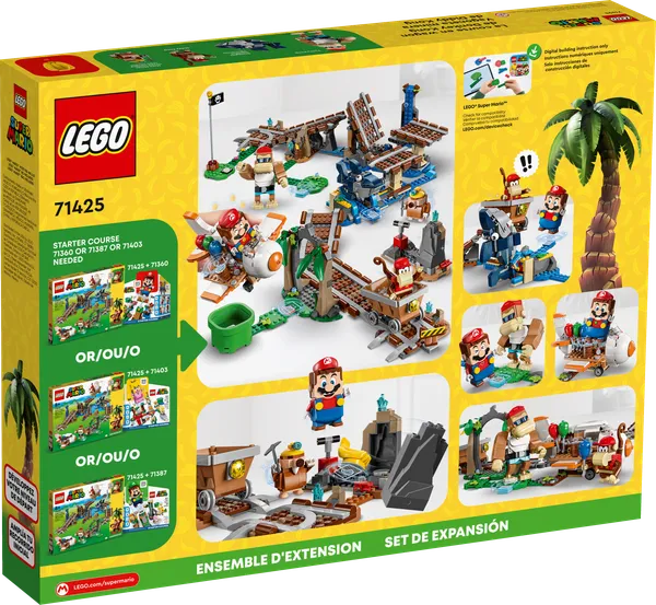Diddy Kong's Mine Cart Ride Expansion Set — 5