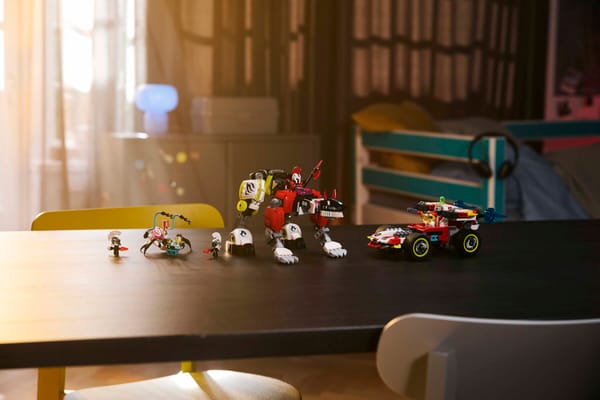 Cooper's Tiger Mech & Zero's Hot Rod Car — 10