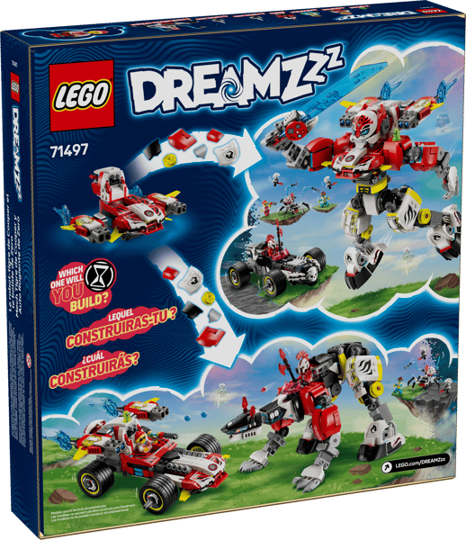 Cooper's Tiger Mech & Zero's Hot Rod Car — 11