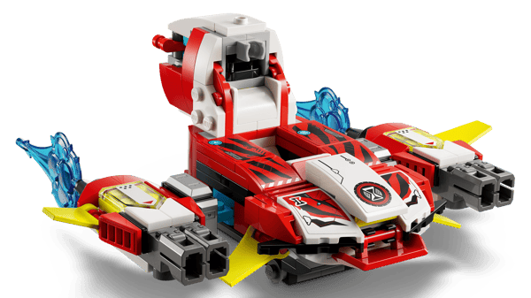 Cooper's Tiger Mech & Zero's Hot Rod Car — 3