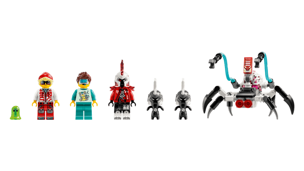 Cooper's Tiger Mech & Zero's Hot Rod Car — 6