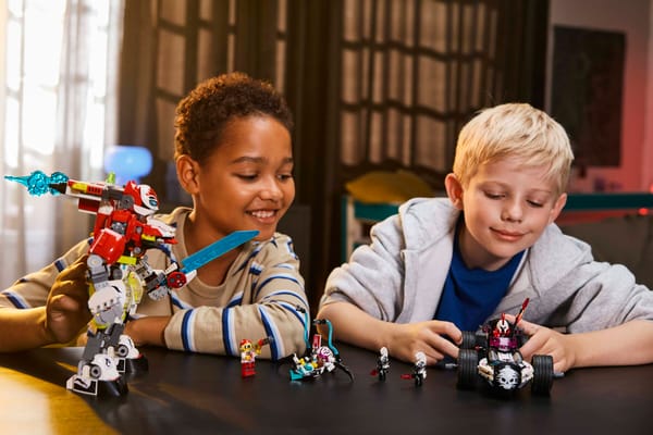 Cooper's Tiger Mech & Zero's Hot Rod Car — 7