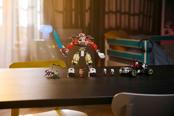 Cooper's Tiger Mech & Zero's Hot Rod Car — 9
