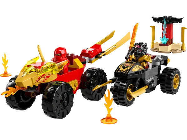 Kai and Ras's Car and Bike Battle — 2