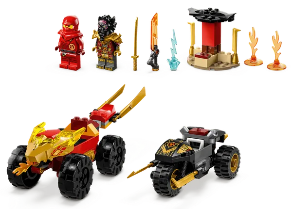 Kai and Ras's Car and Bike Battle — 4