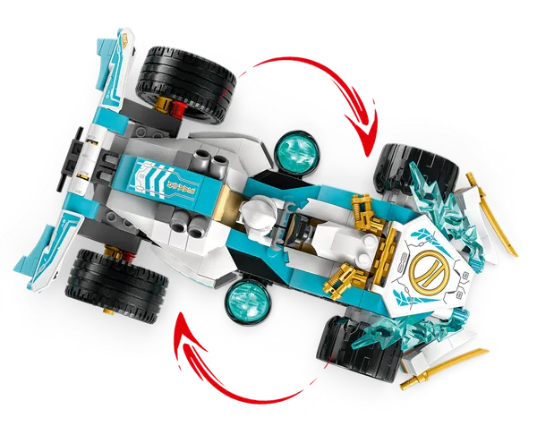Zane’s Dragon Power Spinjitzu Race Car — 5