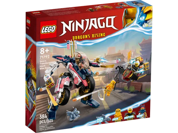 Sora's Transforming Mech Bike Racer