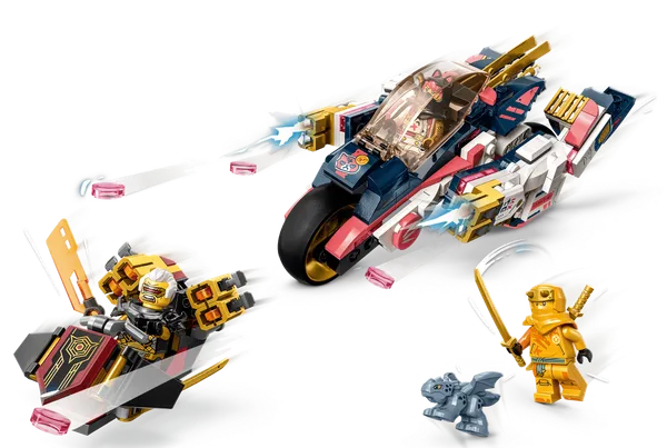 Sora's Transforming Mech Bike Racer — 3