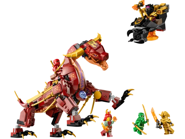 Heatwave Transforming Lava Dragon — 2