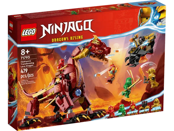 Heatwave Transforming Lava Dragon — 1