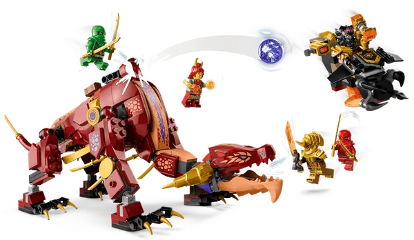 Heatwave Transforming Lava Dragon — 3