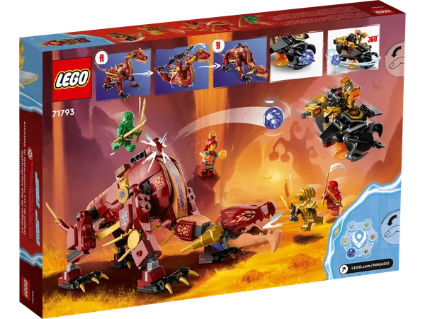 Heatwave Transforming Lava Dragon — 9