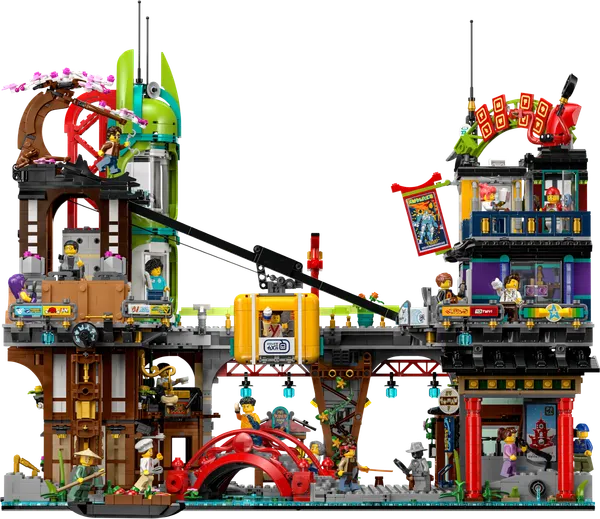 NINJAGO City Markets — 3