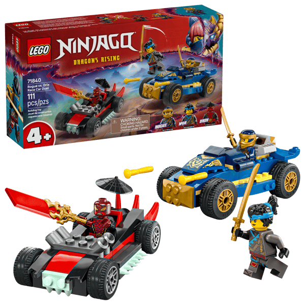 Rogue vs. Drix Race Car Duel