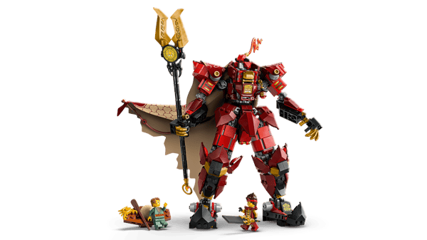 The Fire Knight Mech — 3