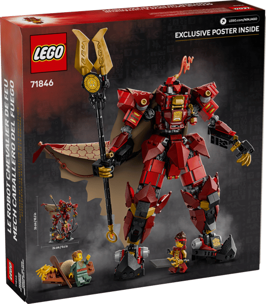 The Fire Knight Mech — 9