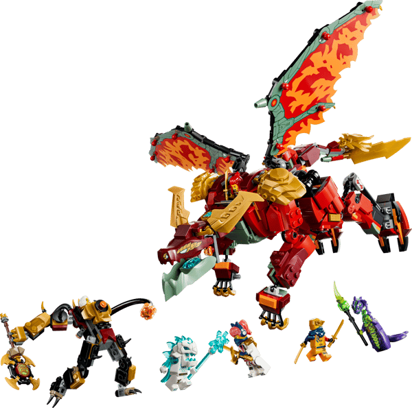 Wyldfyre's Transforming Dragon Mech — 2