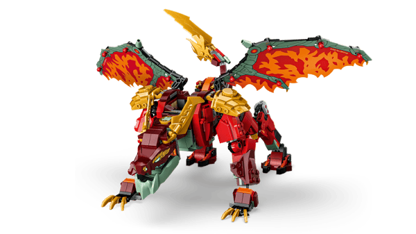 Wyldfyre's Transforming Dragon Mech — 8