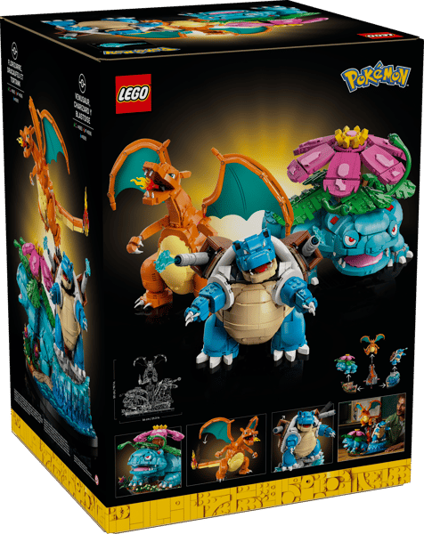 Venusaur, Charizard and Blastoise — 23