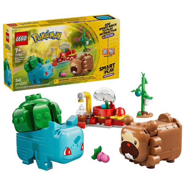 Berry Bash with Bulbasaur and Bidoof