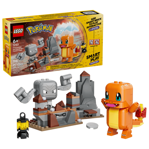 Charmander and Geodude's Cavern Clash