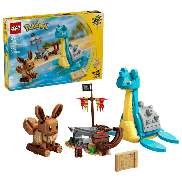 Eevee and Lapras's Treasure Hunt
