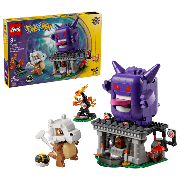 Cubone and Gengar's Spooky Showdown