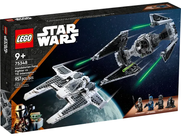 Mandalorian Fang Fighter vs. TIE Interceptor — 1