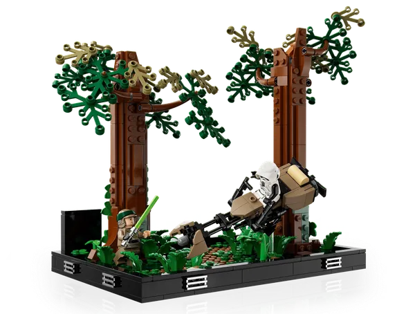 Endor Speeder Chase Diorama — 3