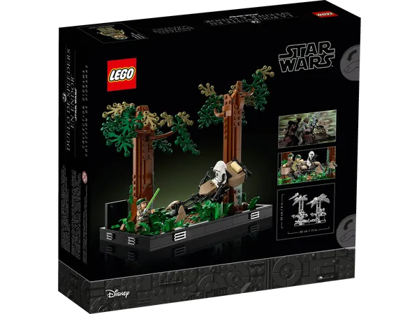 Endor Speeder Chase Diorama — 5