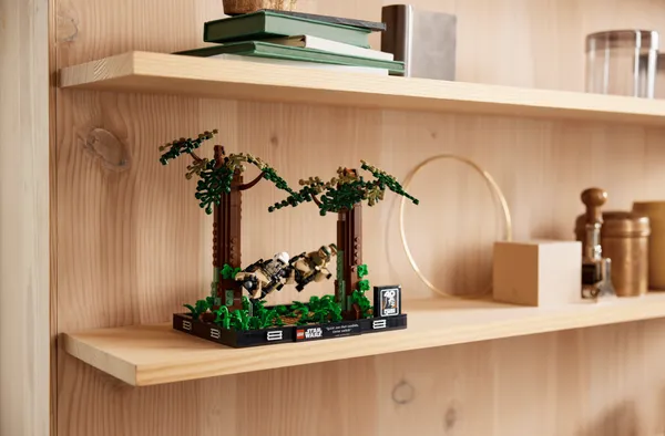 Endor Speeder Chase Diorama — 7
