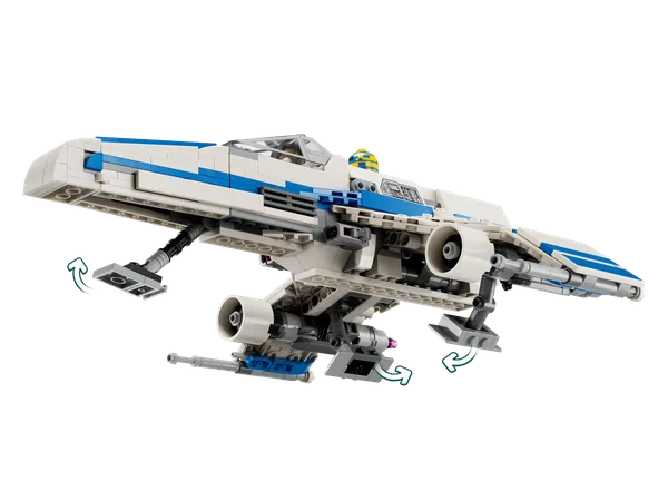 New Republic E-Wing vs. Shin Hati’s Starfighter — 5