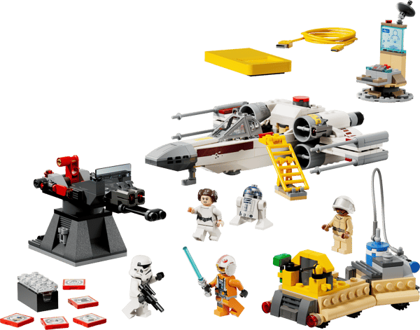 Luke's Red Five X-wing — 2