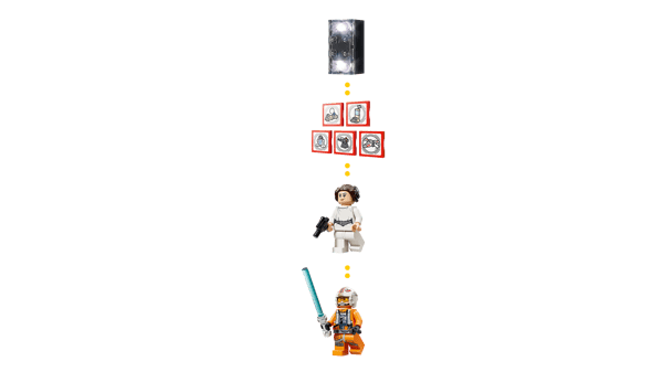 Luke's Red Five X-wing — 7