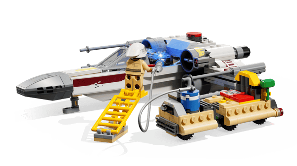 Luke's Red Five X-wing — 8