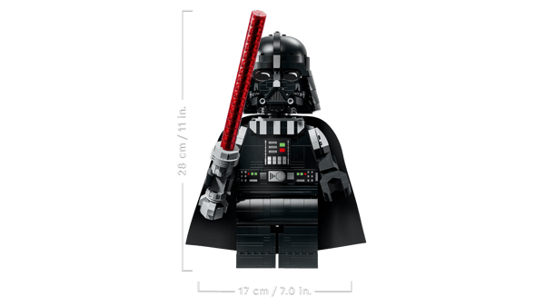Up-Scaled Darth Vader Minifigure — 5