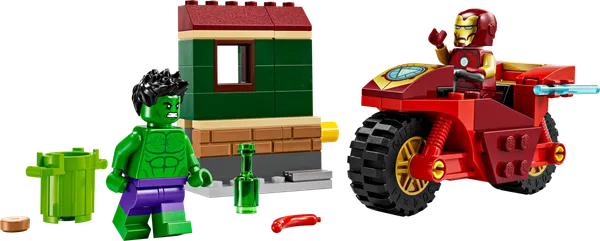 Iron Man with Bike and The Hulk — 2