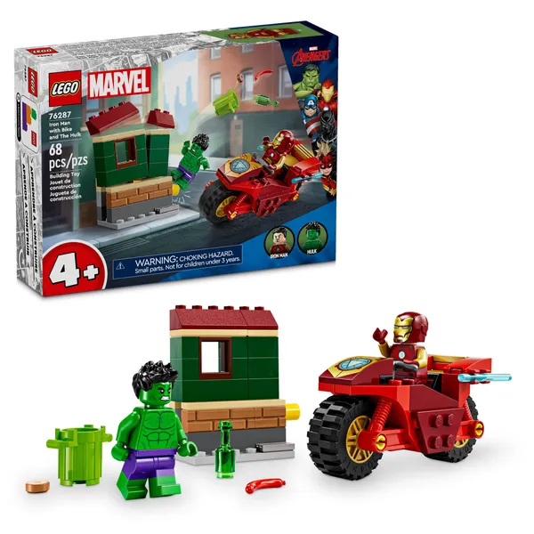 Iron Man with Bike and The Hulk — 1