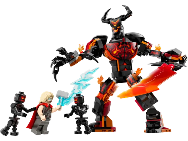 Thor vs. Surtur Construction Figure — 2