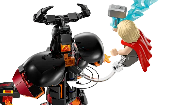 Thor vs. Surtur Construction Figure — 4