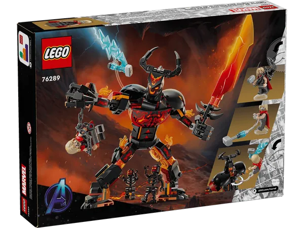 Thor vs. Surtur Construction Figure — 6