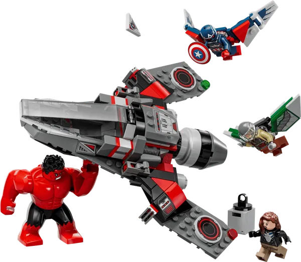 Captain America vs. Red Hulk Battle — 2
