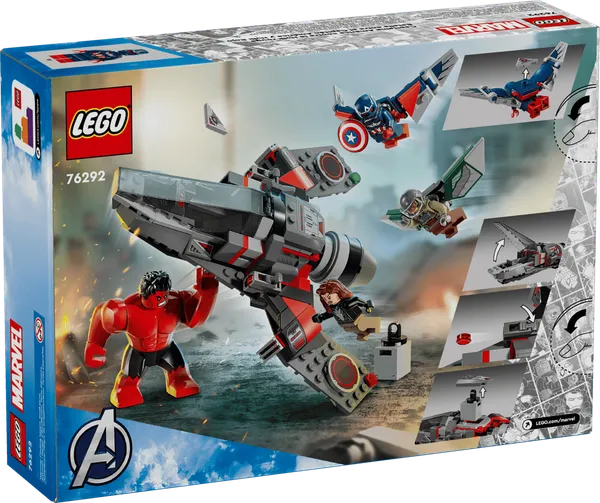 Captain America vs. Red Hulk Battle — 12