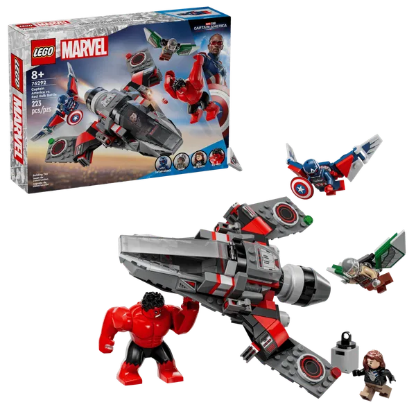 Captain America vs. Red Hulk Battle — 1