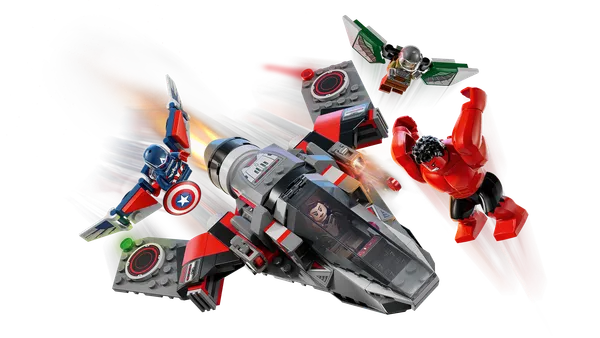 Captain America vs. Red Hulk Battle — 3