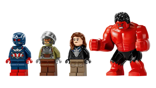 Captain America vs. Red Hulk Battle — 8